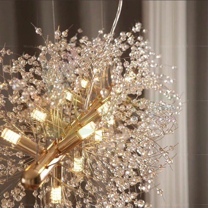 Crystal Dandelion Chandelier