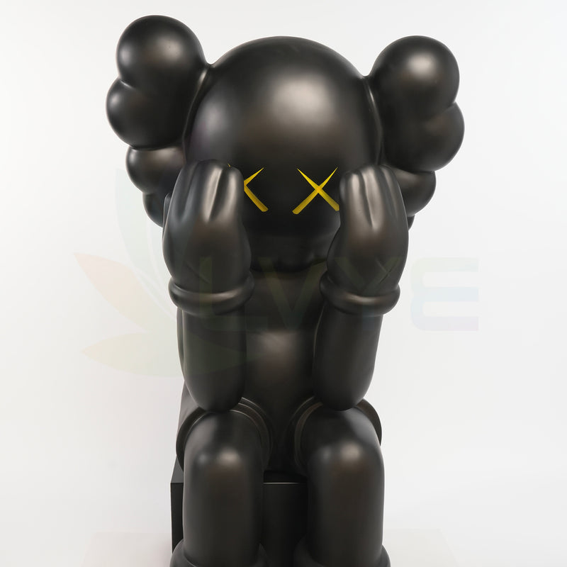 Black KAWS Life Size