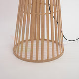 Bamboo Floor Lamp Wood Design