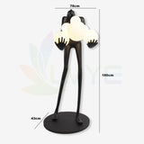 Human Figure Art Sculpture Floor Lamp