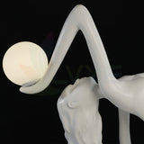 Dancing Girl Floor Lamp Sculpture