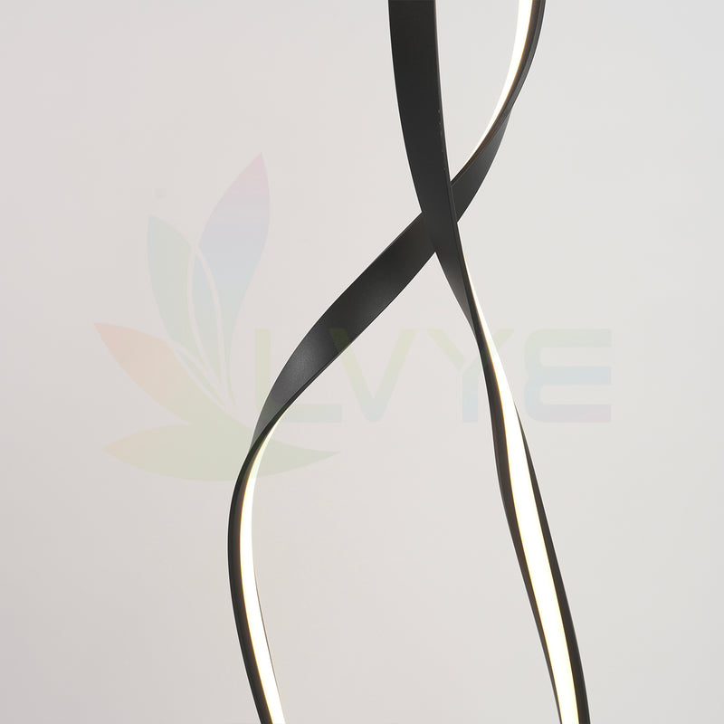 Twisted Floor Lamp