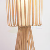 Bamboo Floor Lamp Wood Design