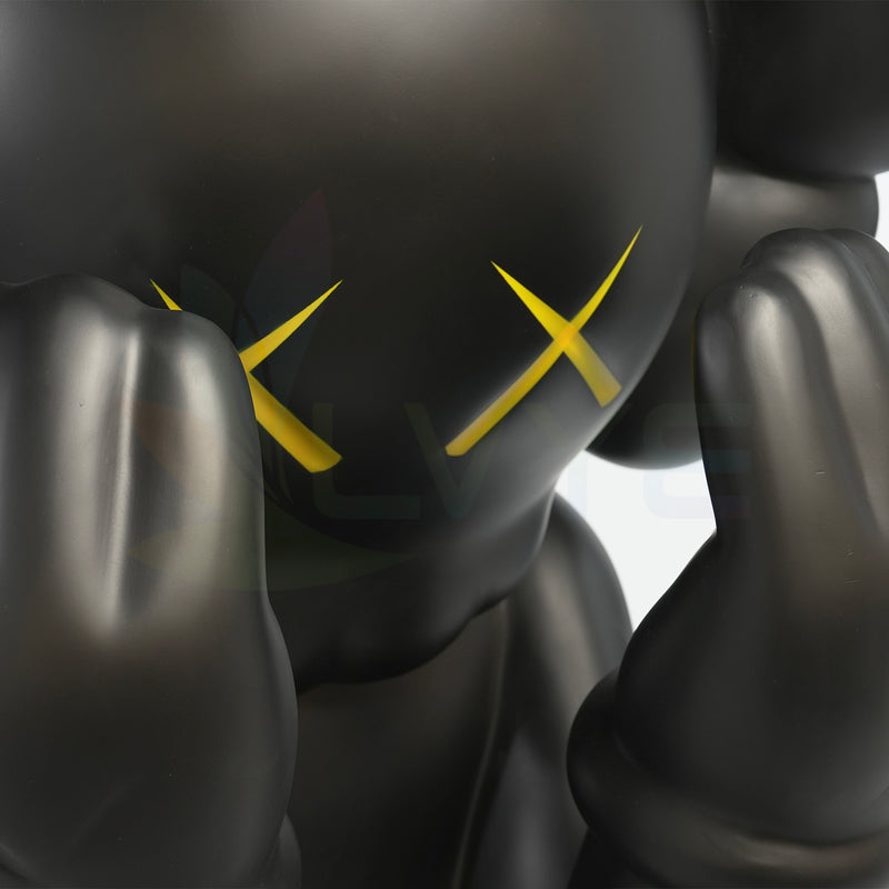 Black KAWS Life Size