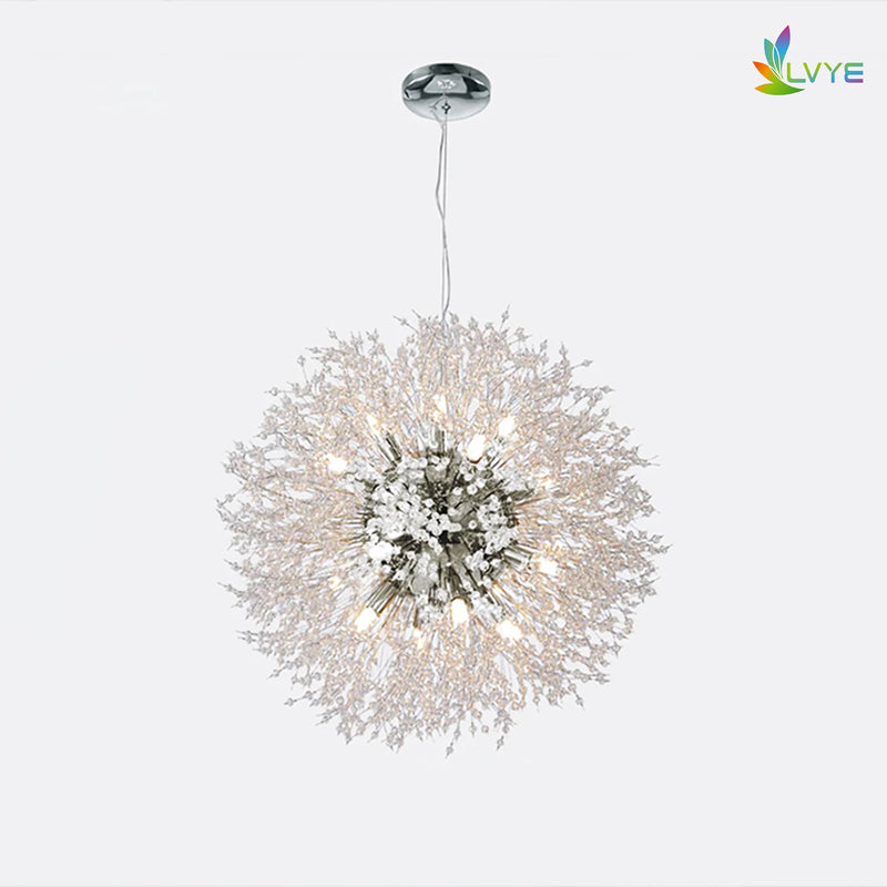 Crystal Dandelion Chandelier