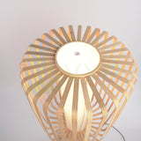 Bamboo Floor Lamp Wood Design