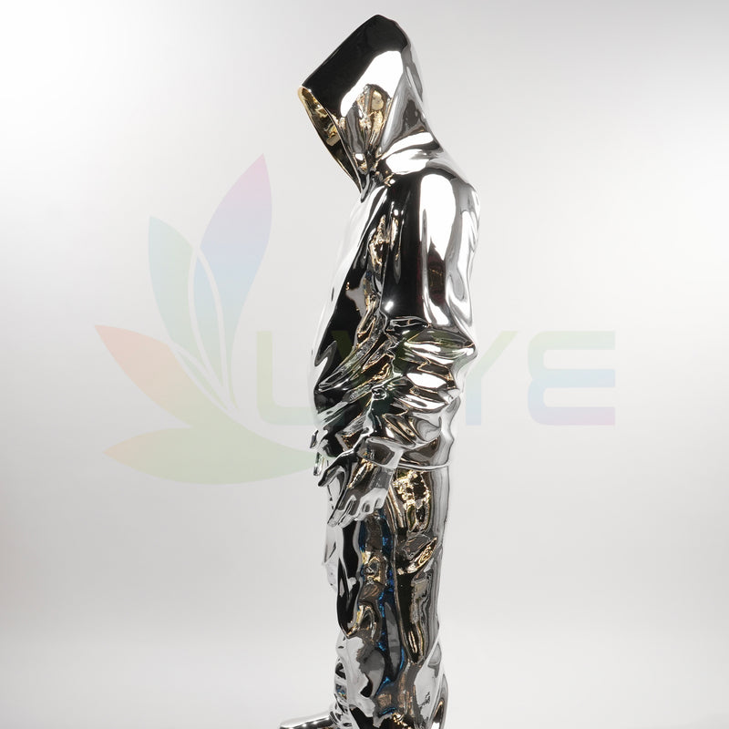 Hoodie Lighting Man Sculpture