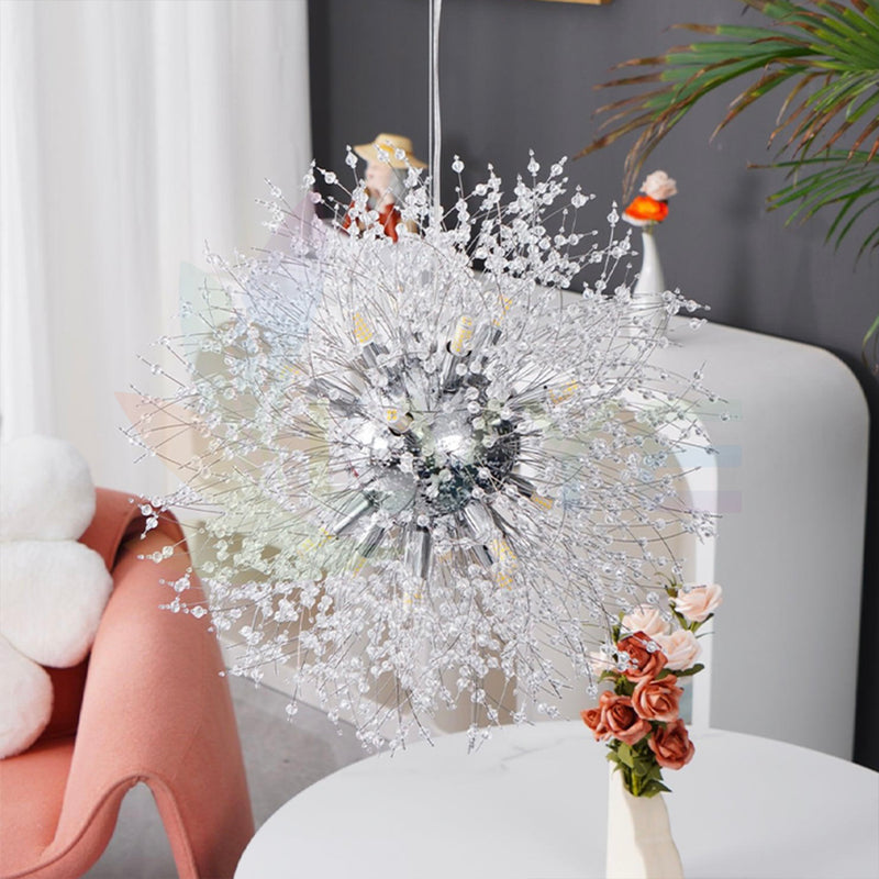 Crystal Dandelion Chandelier