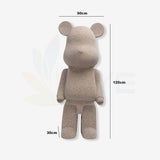 Brown Bearbrick Medium Size