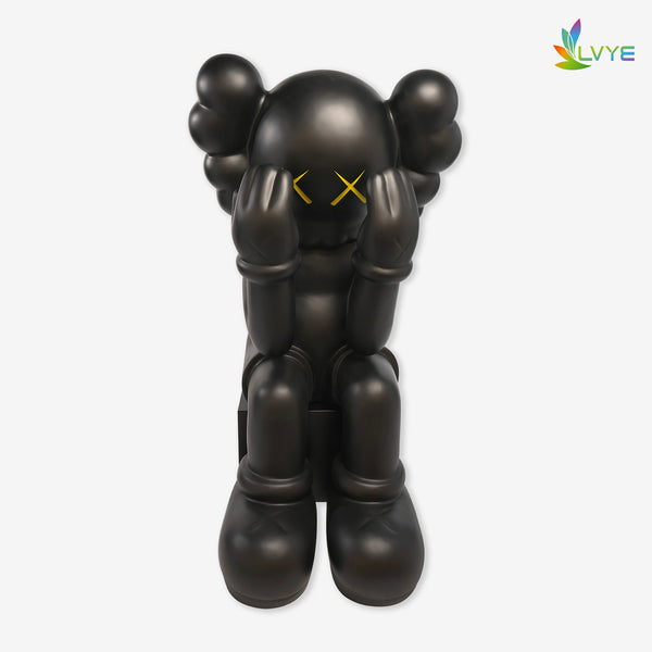 Black KAWS Life Size