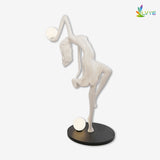 Dancing Girl Floor Lamp Sculpture