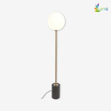 Marble Lollipop Floor Lamp