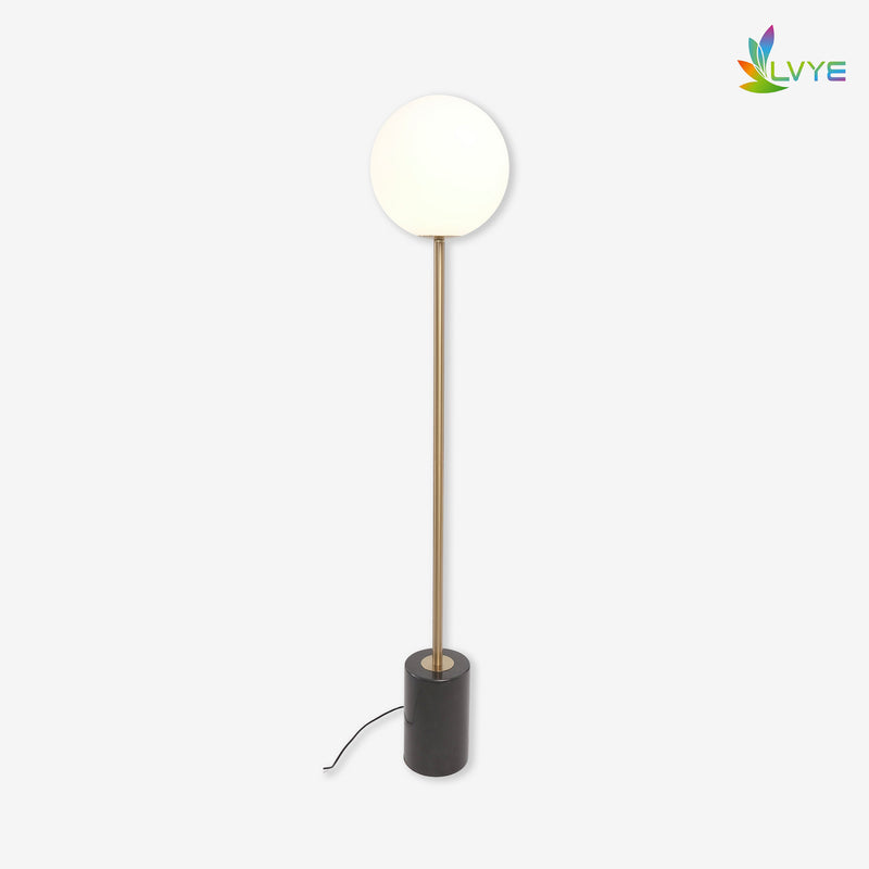 Marble Lollipop Floor Lamp