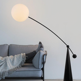 Opal Arc Floor Lamp