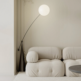 Opal Arc Floor Lamp