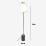 Marble Lollipop Floor Lamp