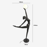 Nordic Humanoid Sculpture Floor Lamp