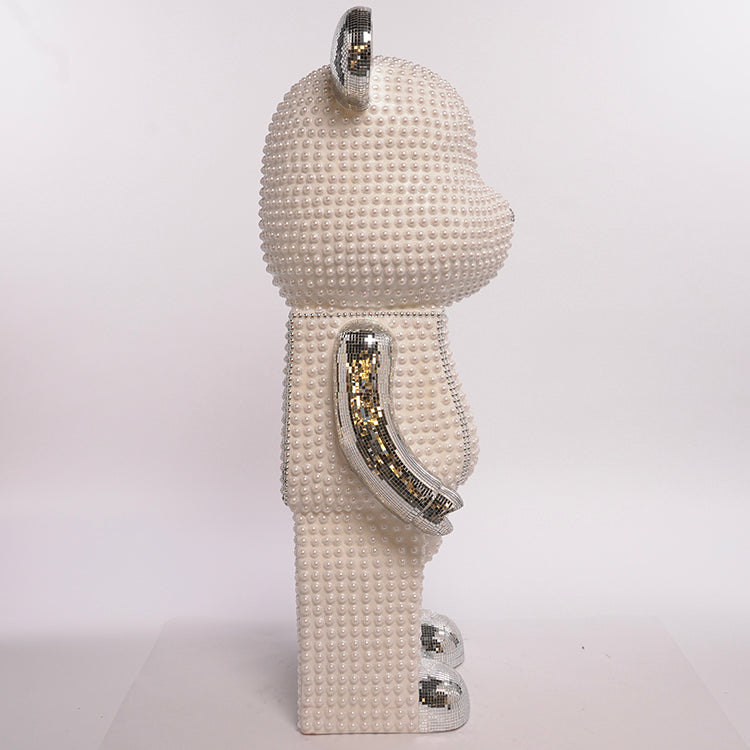 Pearl Bearbrick Medium Size