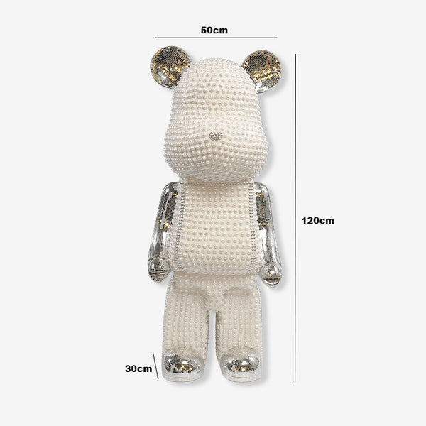 Pearl Bearbrick Medium Size